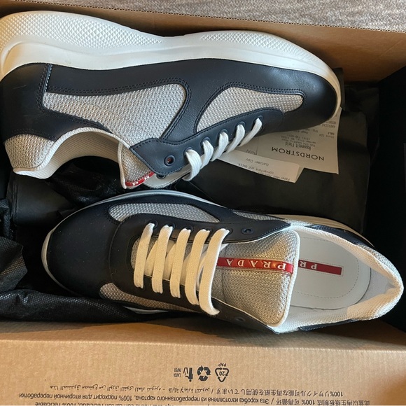 American Cup Pradas. Worn once. Size US 9. Authentic with receipt - Picture 2 of 6